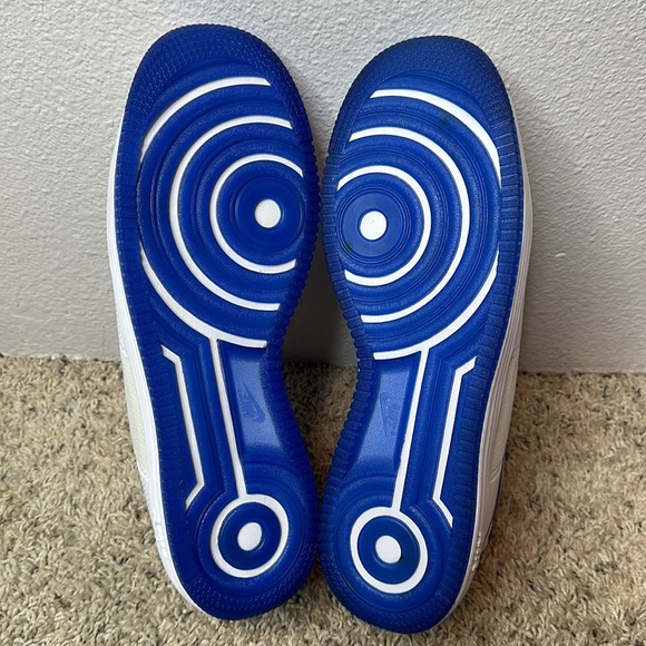 Nike Force 1 Low Lunar Fuse NRG White/Game Royal sz 13 - Picture 10 of 12